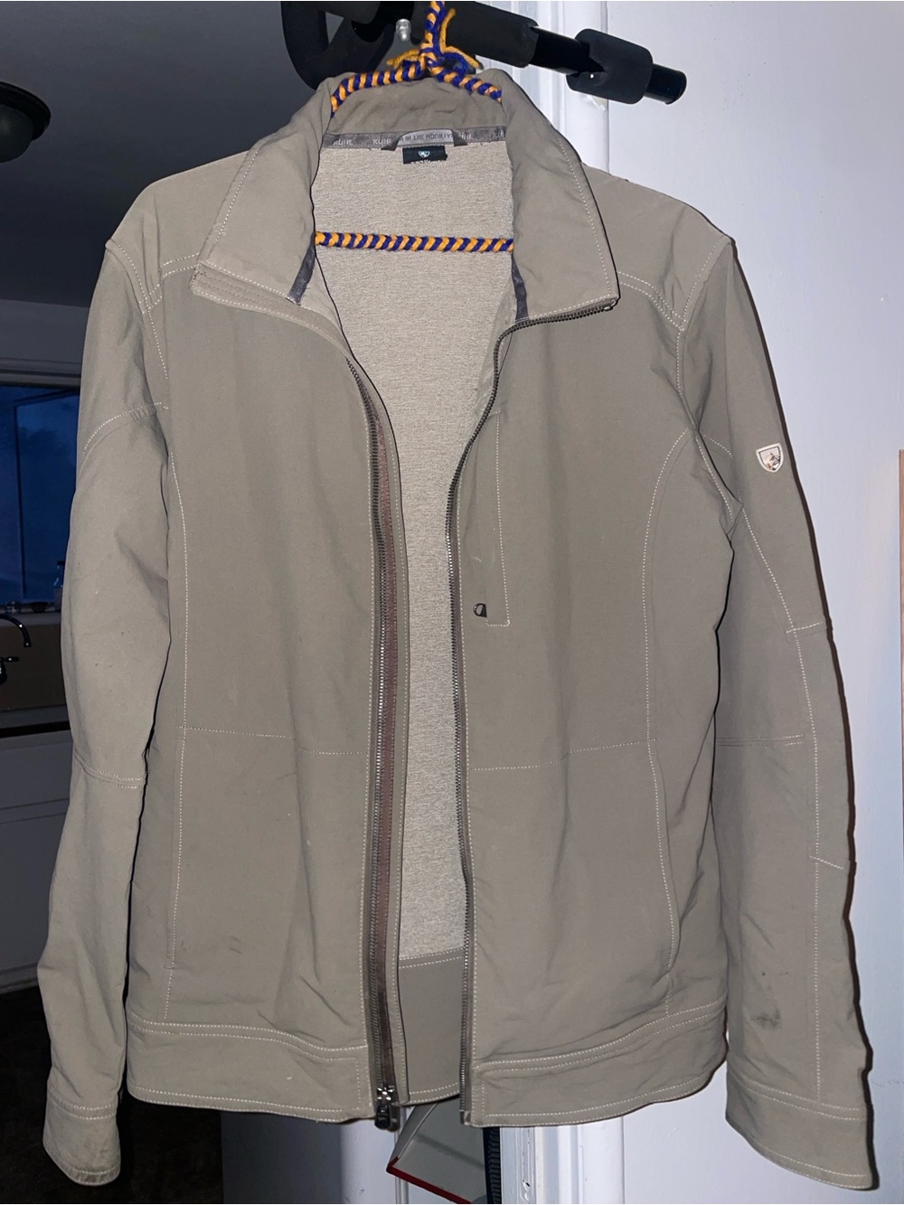 Kuhl Men's Taupe Lightweight Softshell Jacket